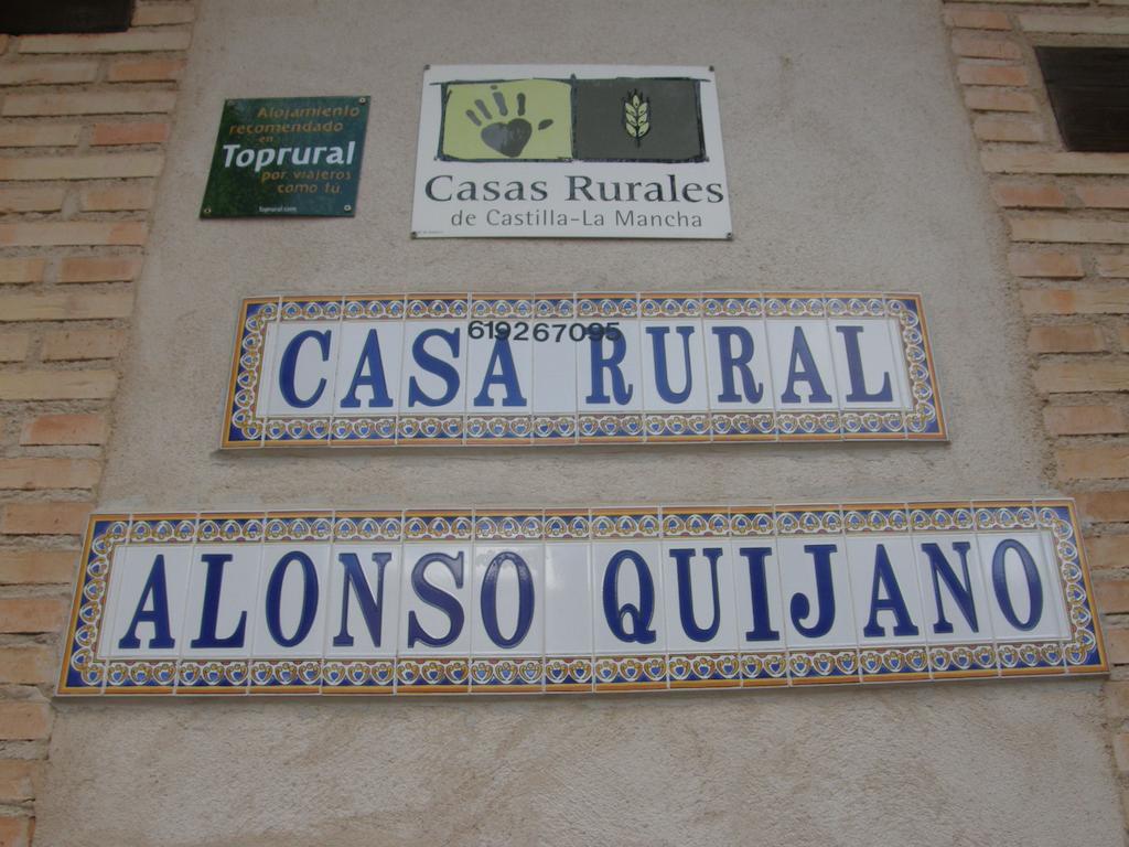 Casa Rural Alonso Quijano Argamasilla de Alba Exterior foto